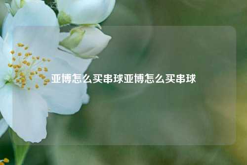 亚博怎么买串球亚博怎么买串球